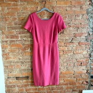 Boden pink pointe midi dress